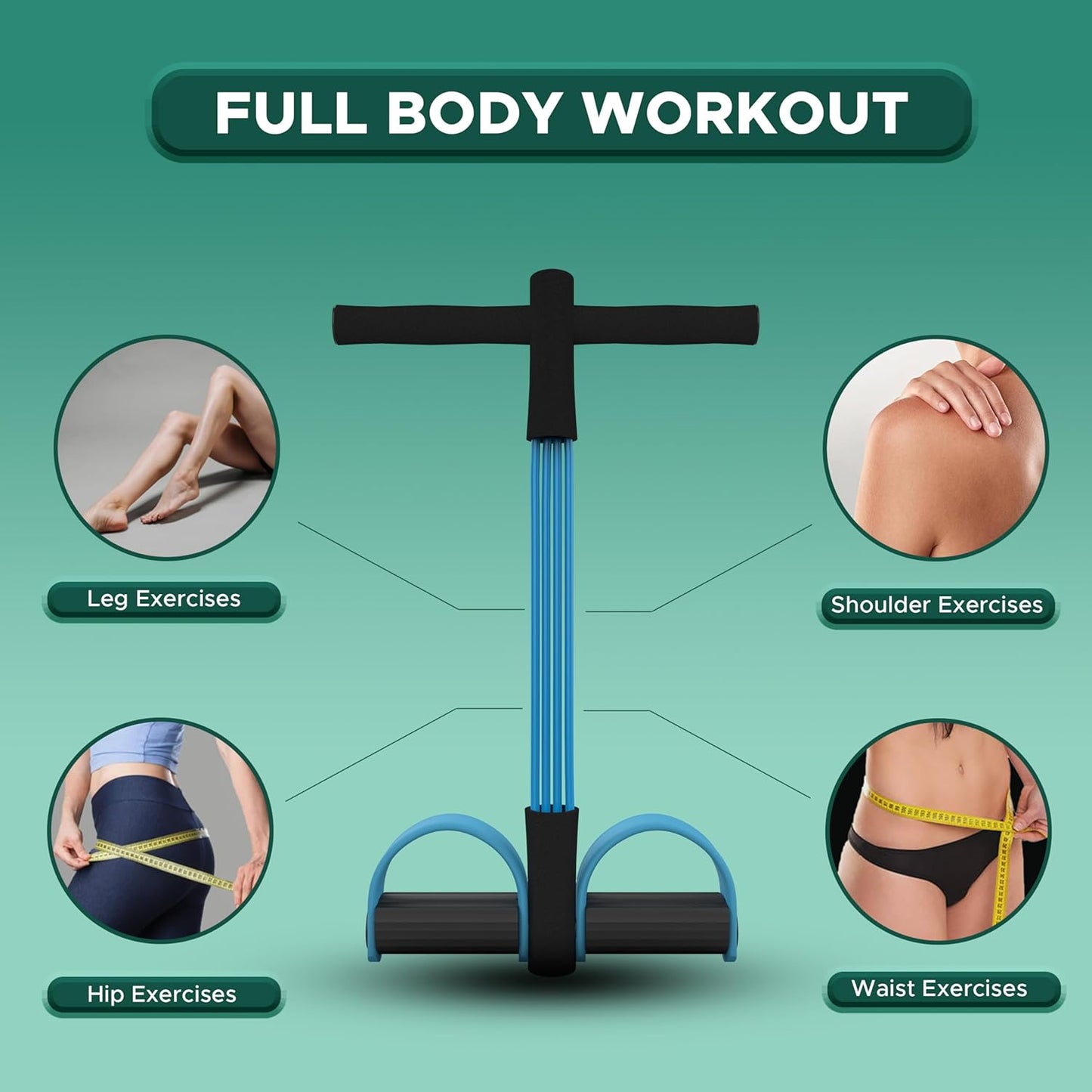 Yoga Pedal Puller Resistance Band Fitness Equipment